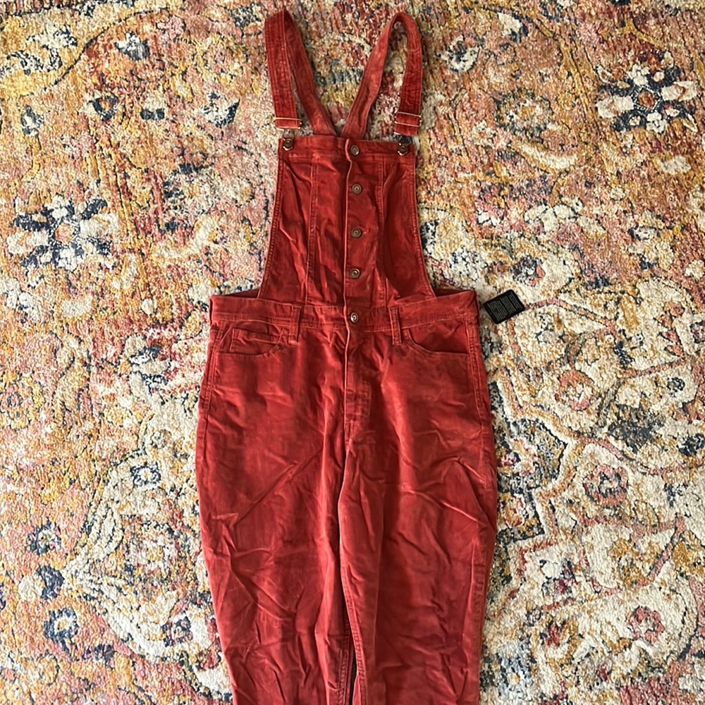 Fashion nova corduroy overalls